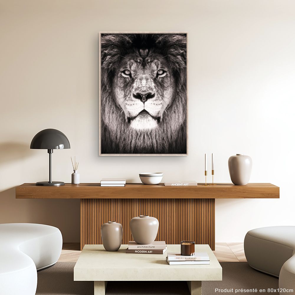 Tableau Regard perçant majestueux