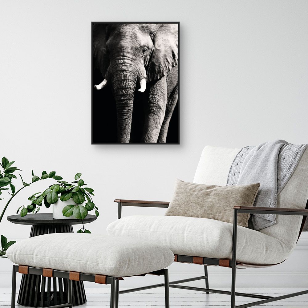 Tableau Éléphant majestueux