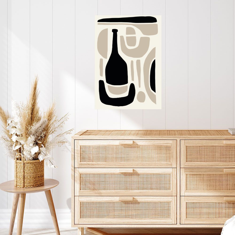 Affiche Formes abstraites élégantes