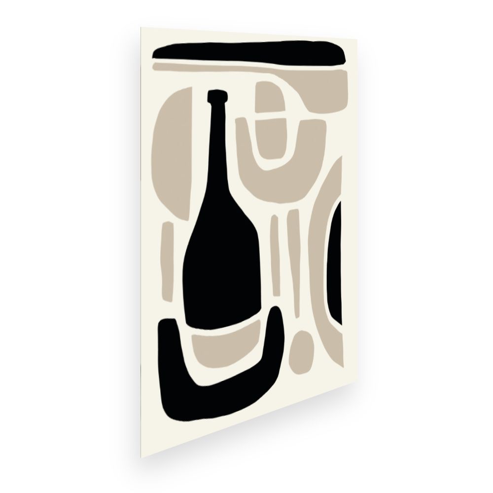 Affiche Formes abstraites élégantes