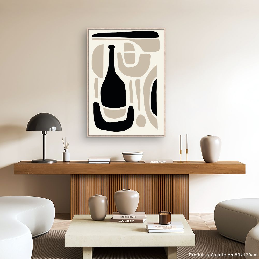 Tableau Formes abstraites modernes