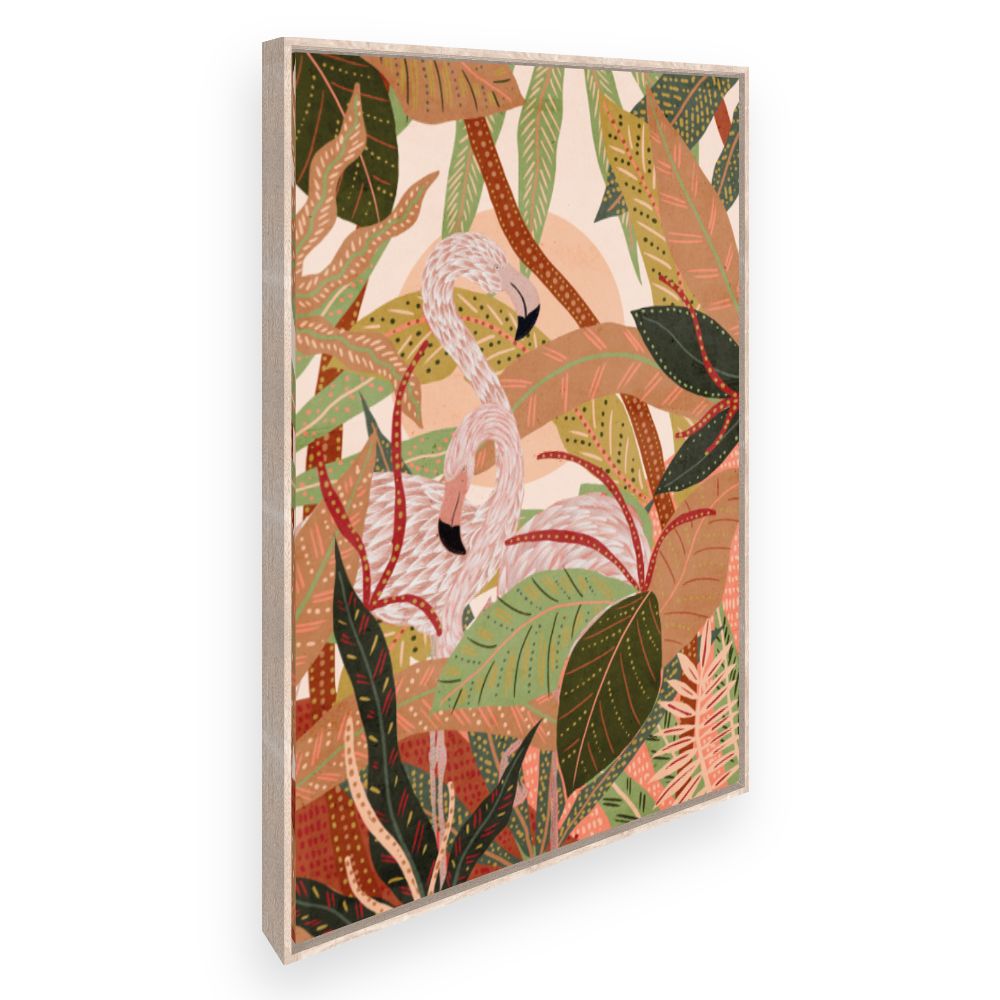 Toile Jungle exotique