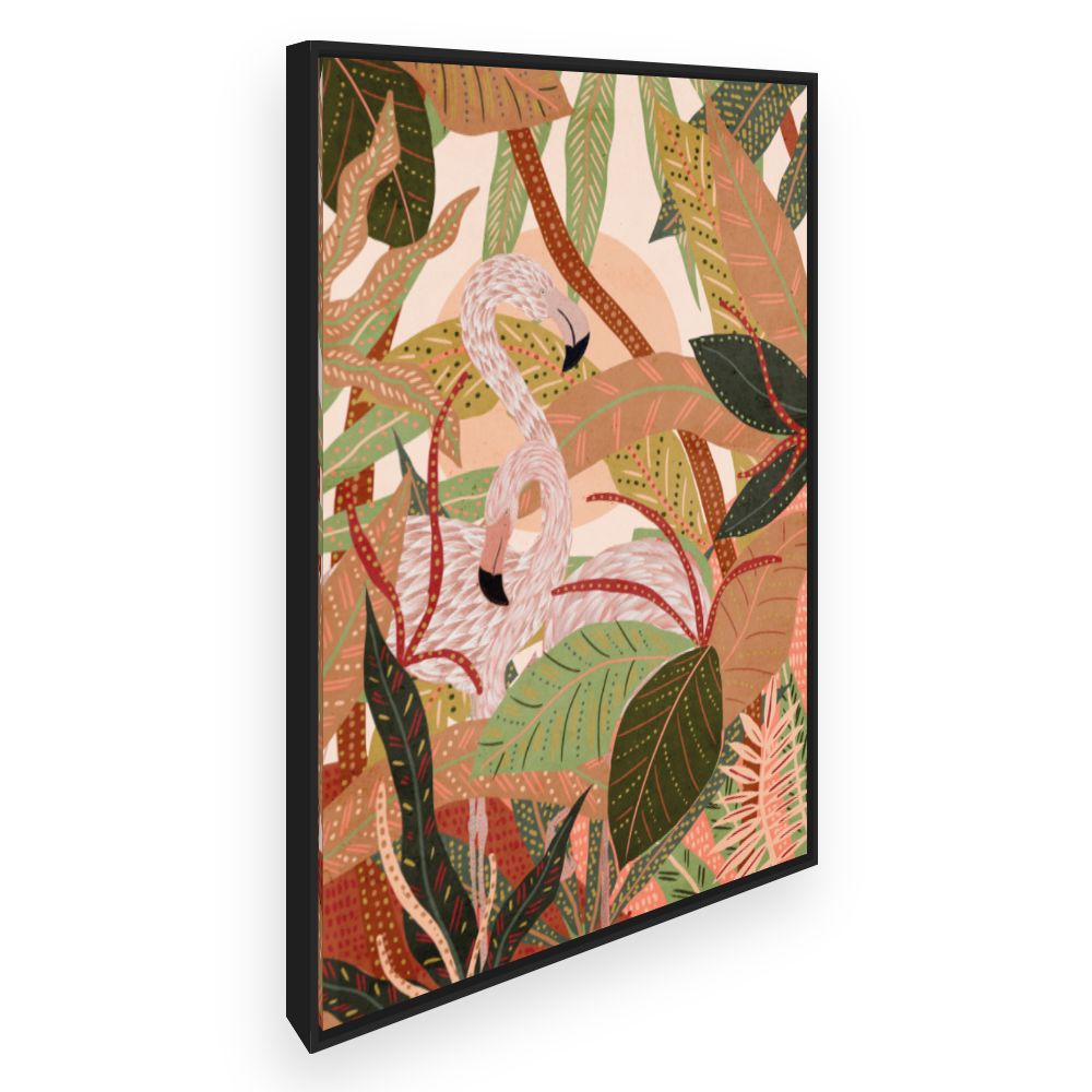 Toile Jungle exotique