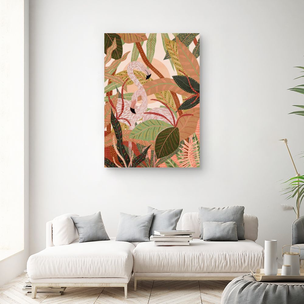 Tableau Jungle exotique