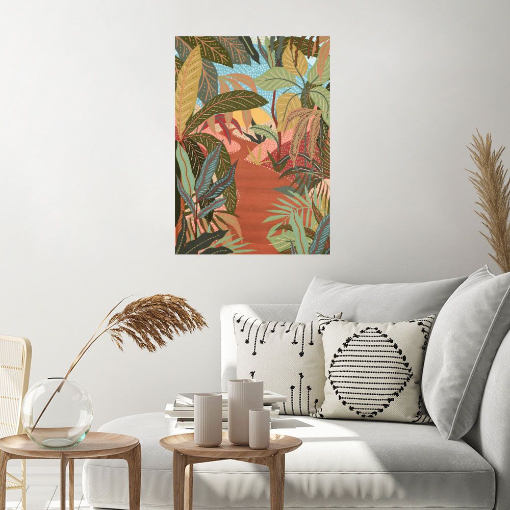 Affiche Jungle exotique