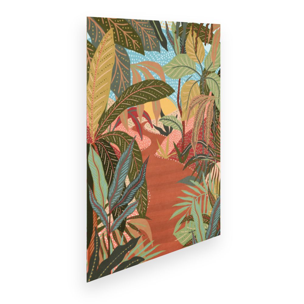 Affiche Jungle exotique