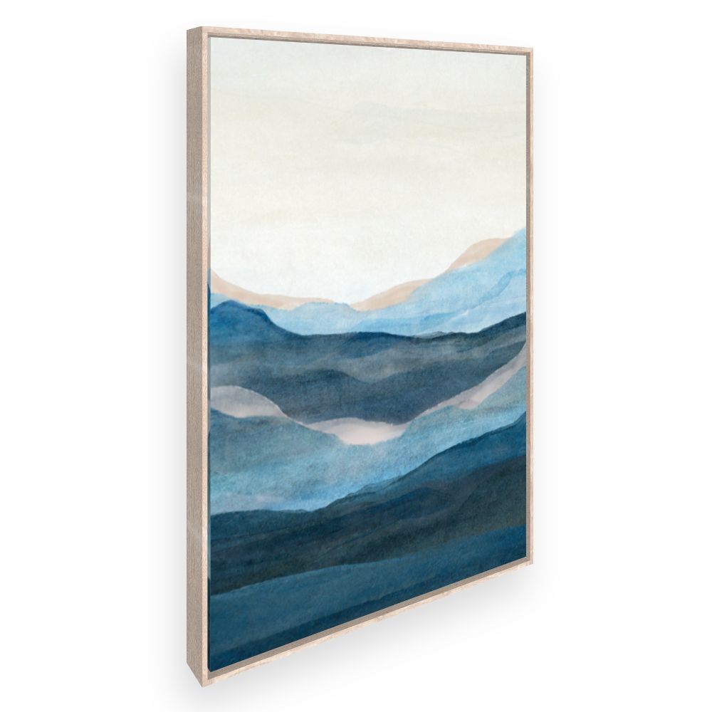 Toile Paysage montagneux apaisant