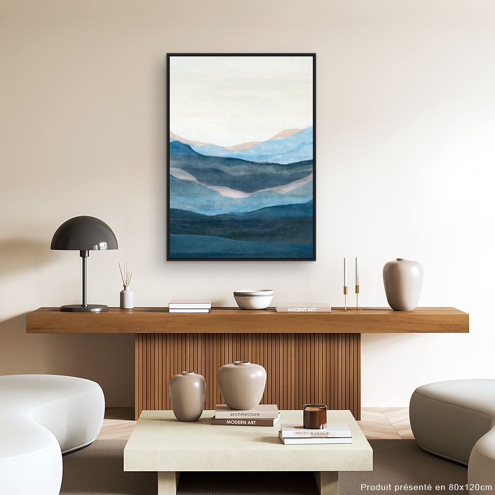 Tableau Paysage montagneux apaisant