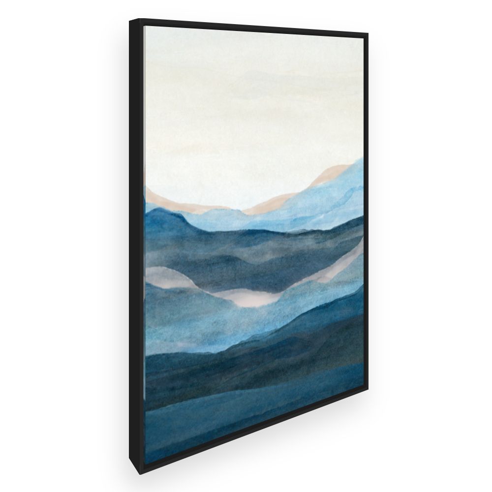 Toile Paysage montagneux apaisant