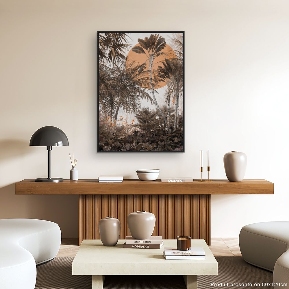 Tableau Paysage exotique