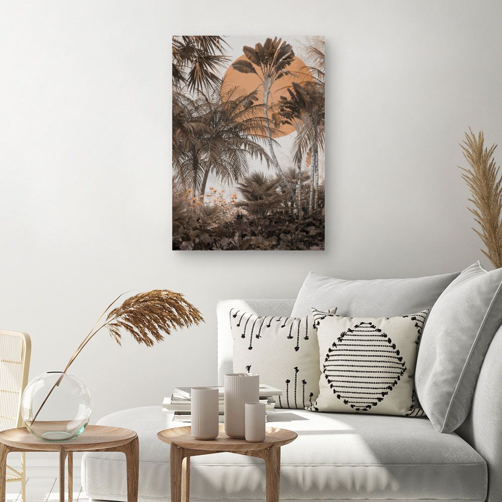 Tableau Paysage exotique