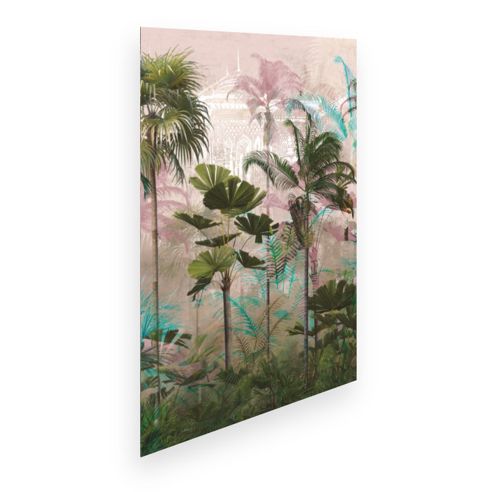 Affiche Forêt exotique féerique