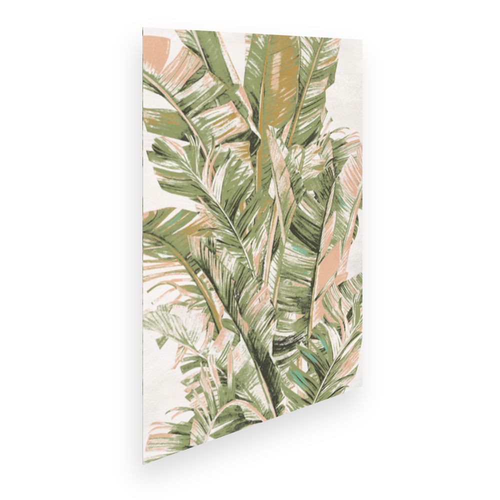 Affiche Feuilles tropicales vibrantes