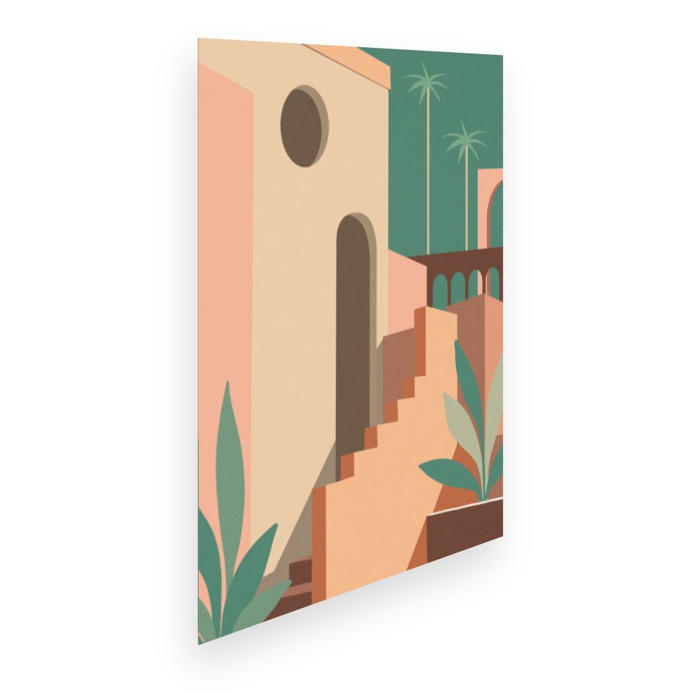 Affiche Architecture exotique