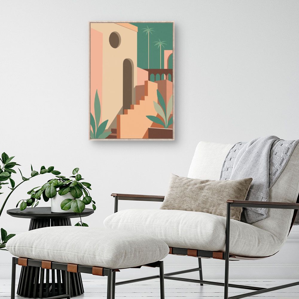 Tableau Architecture tropicale