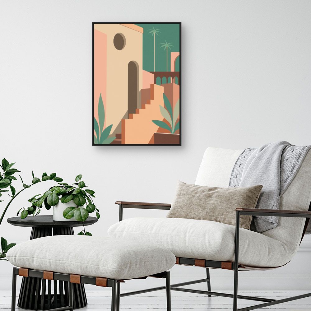 Tableau Architecture tropicale