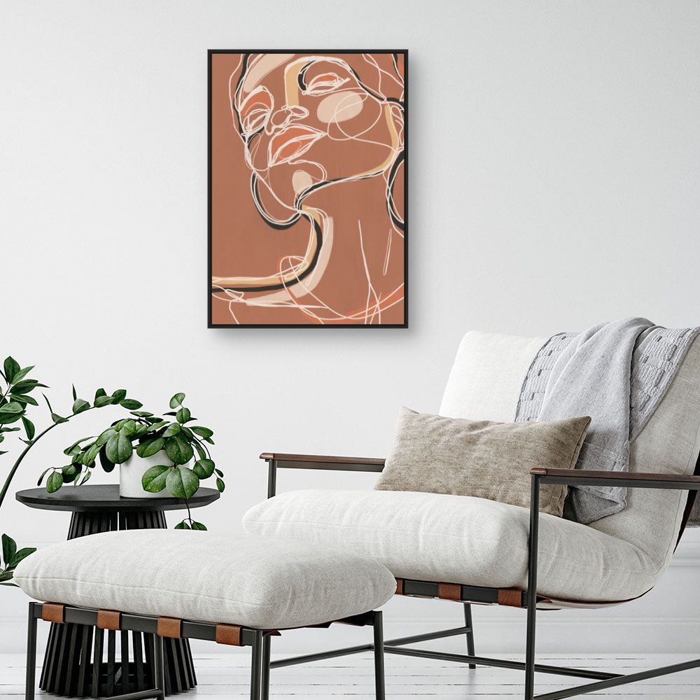 Tableau Lignes artistiques gracieuses
