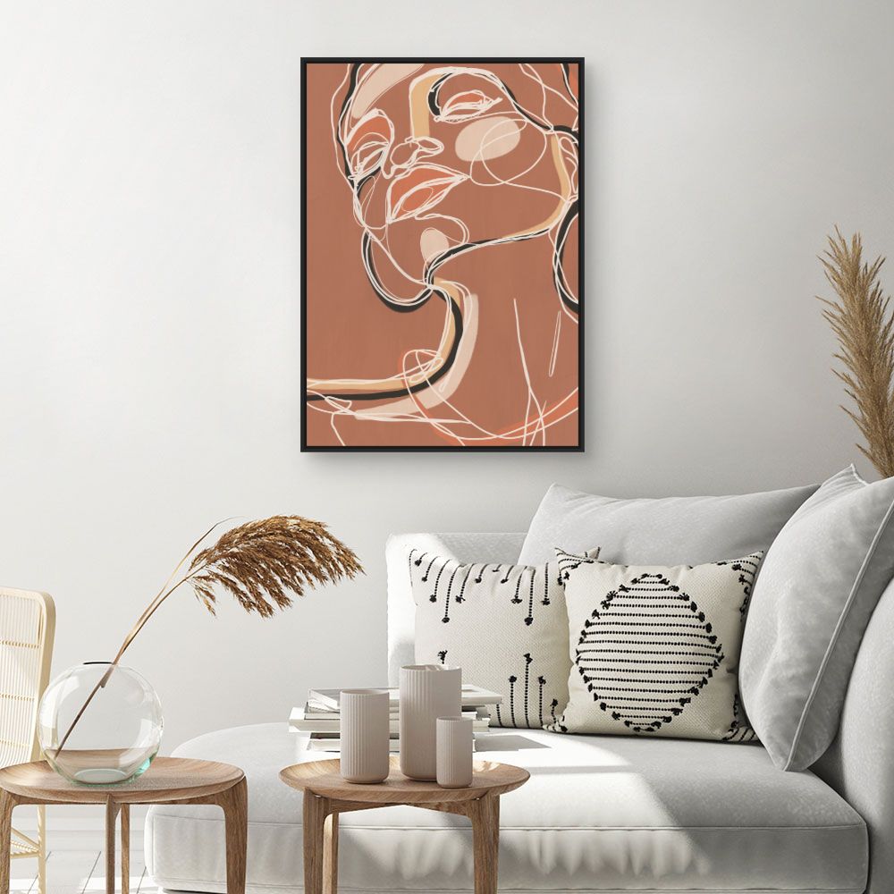 Tableau Lignes artistiques gracieuses