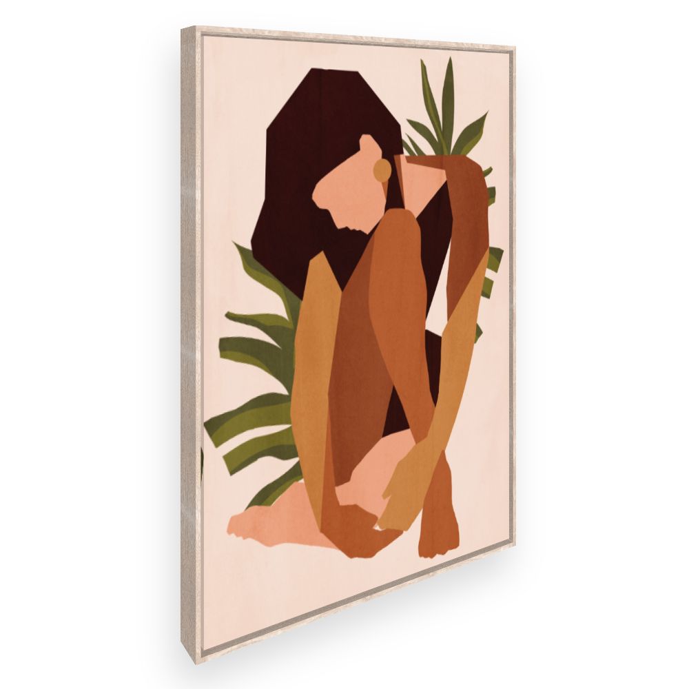 Toile Silhouette stylisée élégante