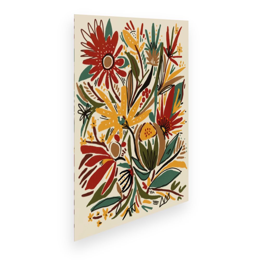 Affiche Floraisons éclatantes