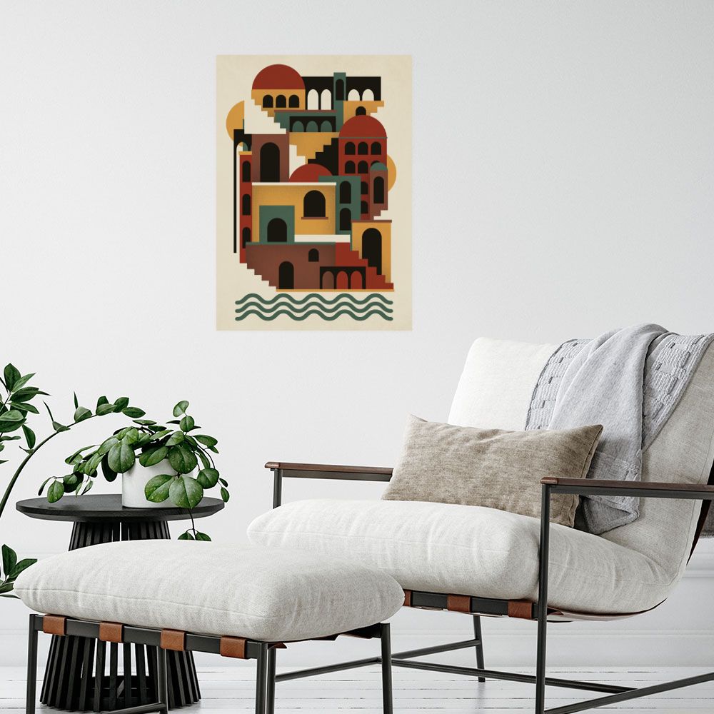 Affiche Architecture géométrique