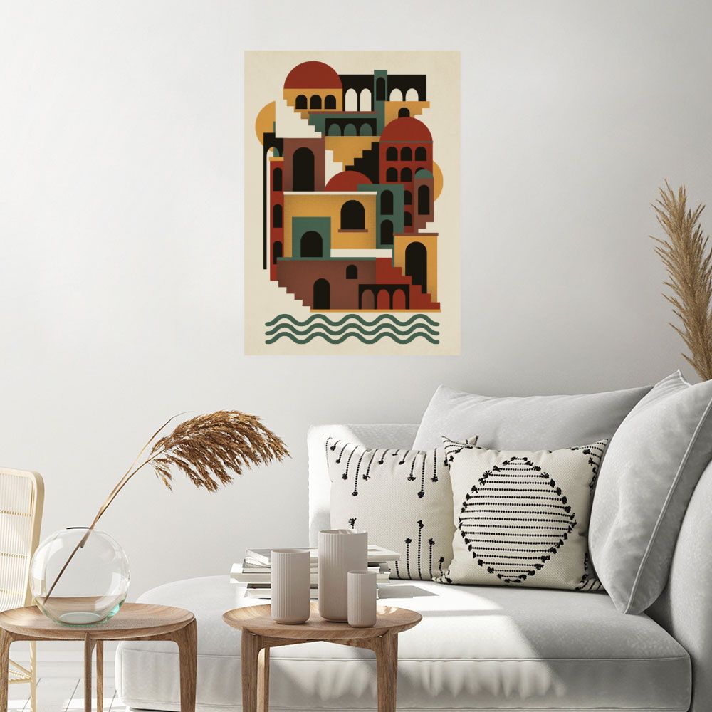 Affiche Architecture géométrique