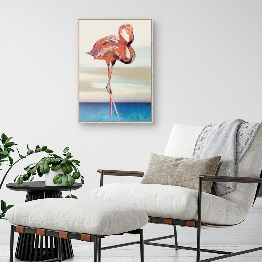 Tableau Flamingo élégant