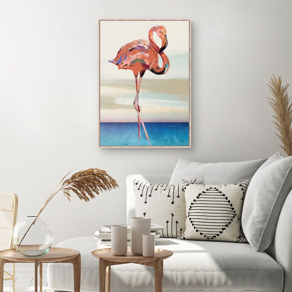 Tableau Flamingo élégant