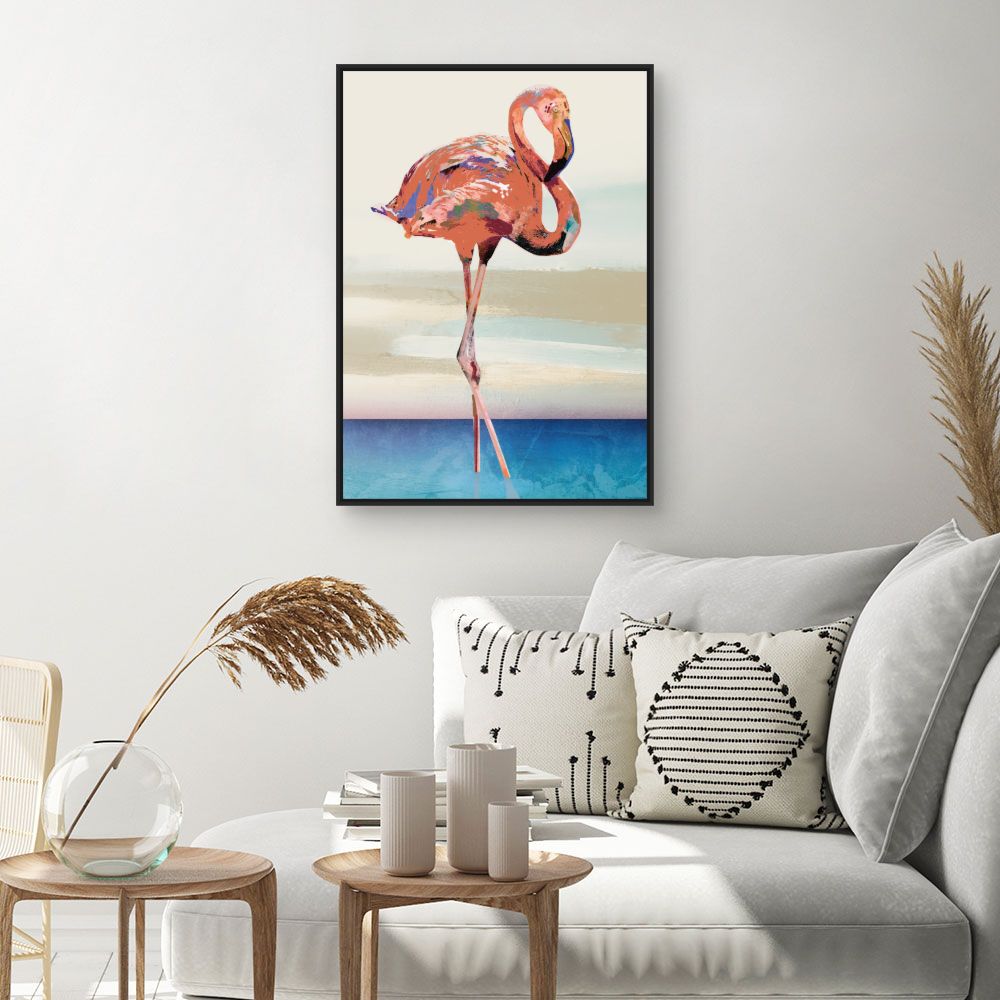 Tableau Flamingo élégant