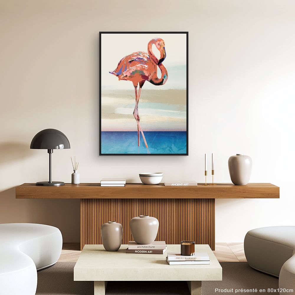 Tableau Flamingo élégant