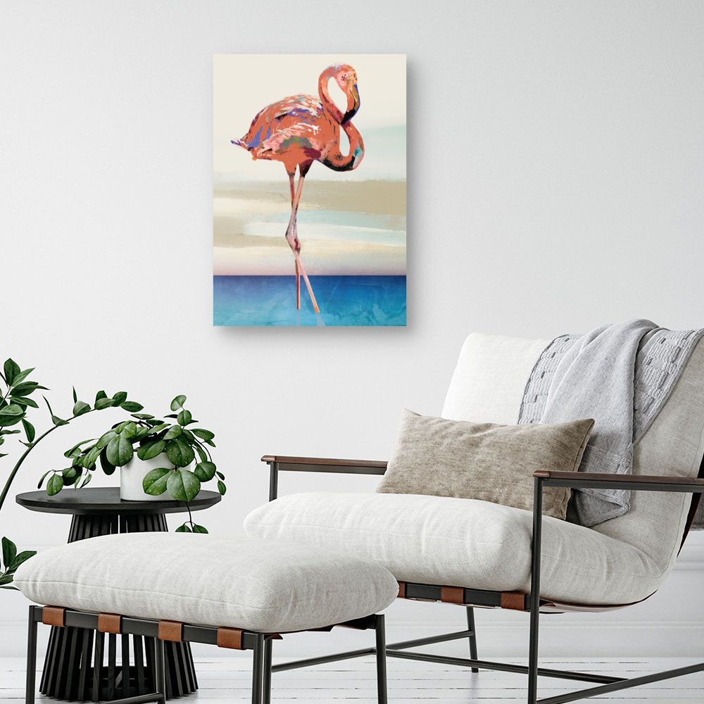 Tableau Flamingo élégant