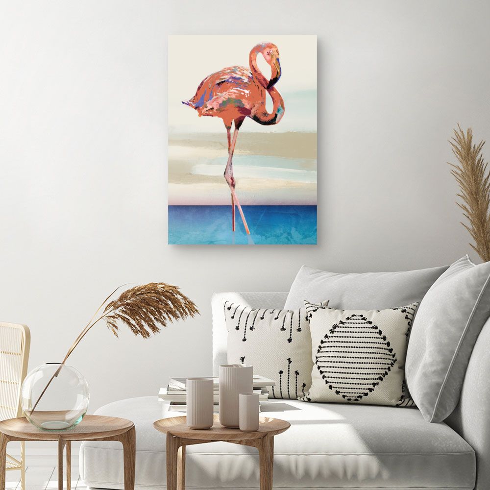 Tableau Flamingo élégant