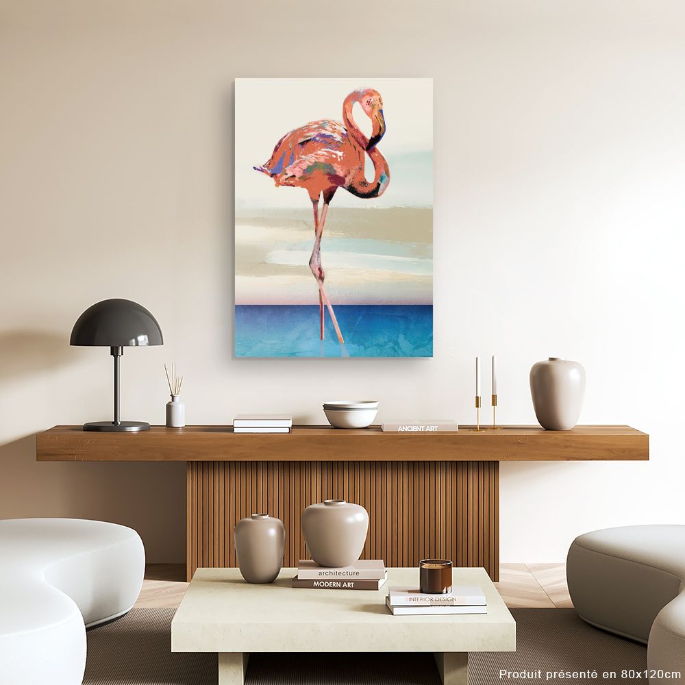 Tableau Flamingo élégant