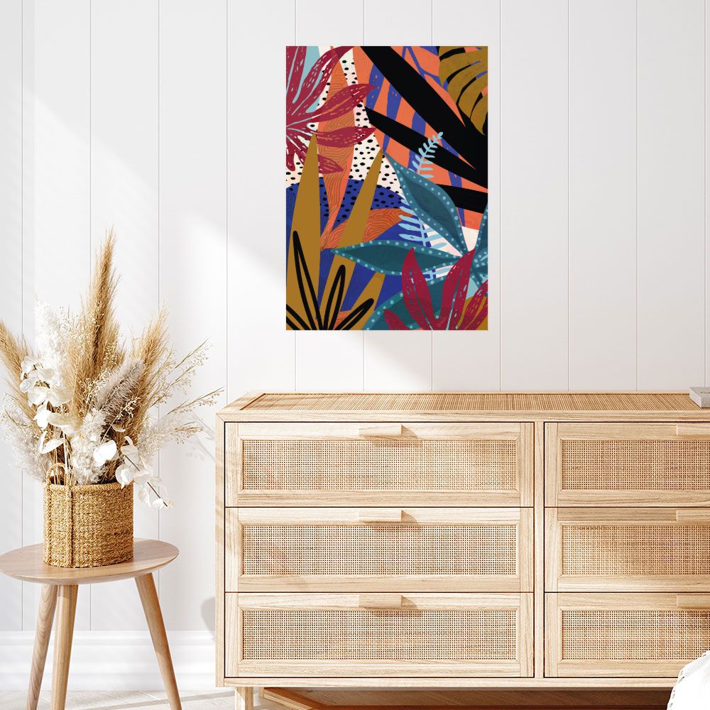 Affiche Feuillage vibrant