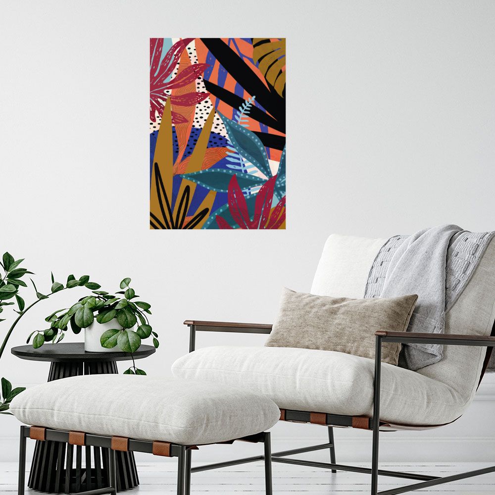 Affiche Feuillage vibrant