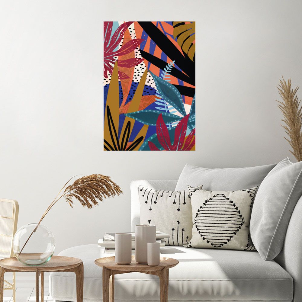 Affiche Feuillage vibrant
