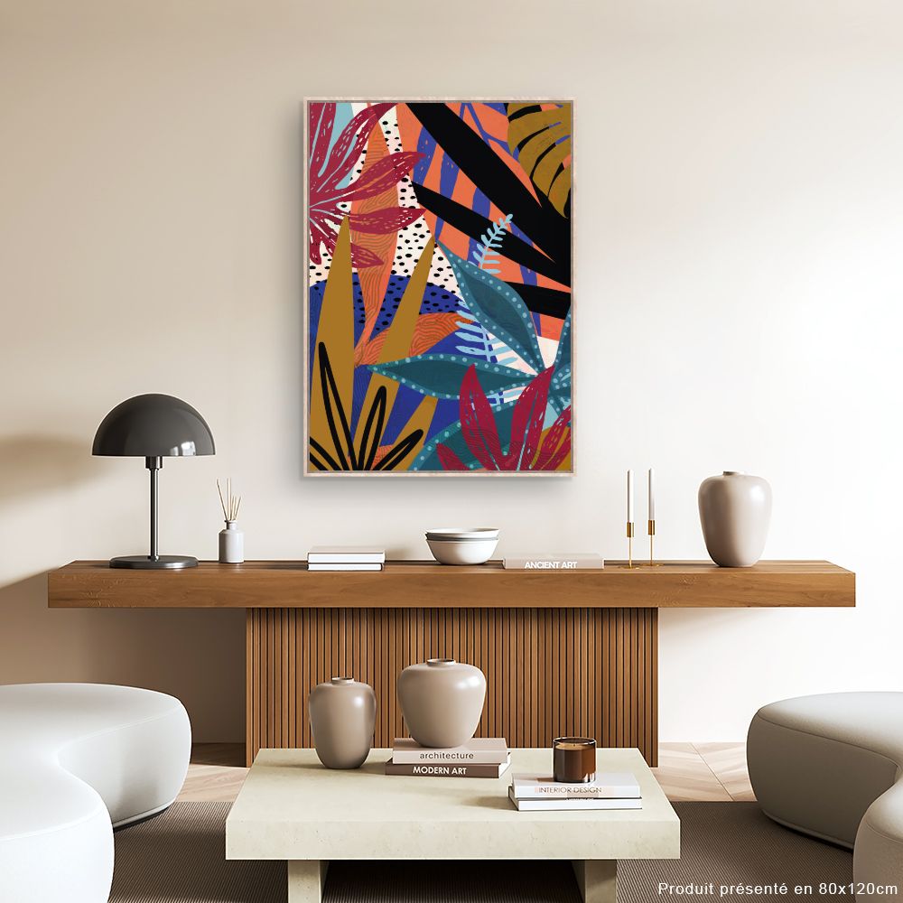 Tableau Feuillage vibrant