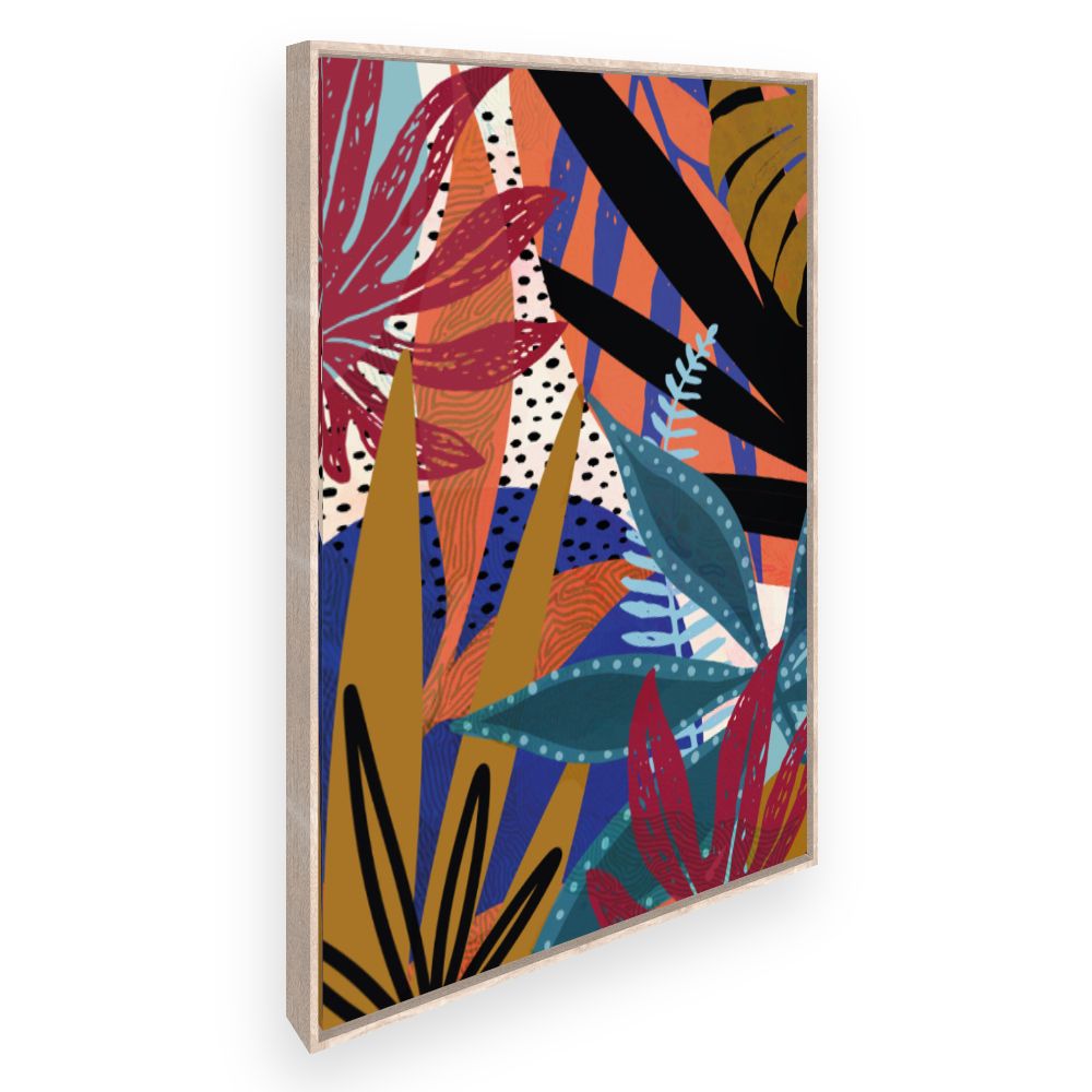 Toile Feuillage vibrant