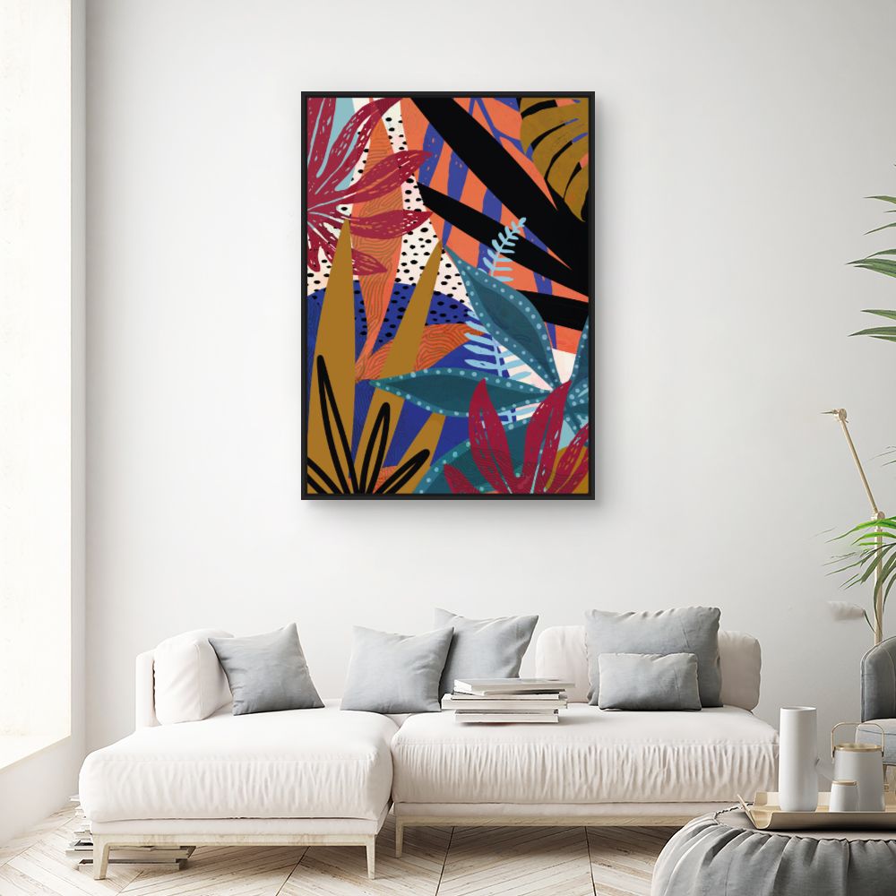 Tableau Feuillage vibrant