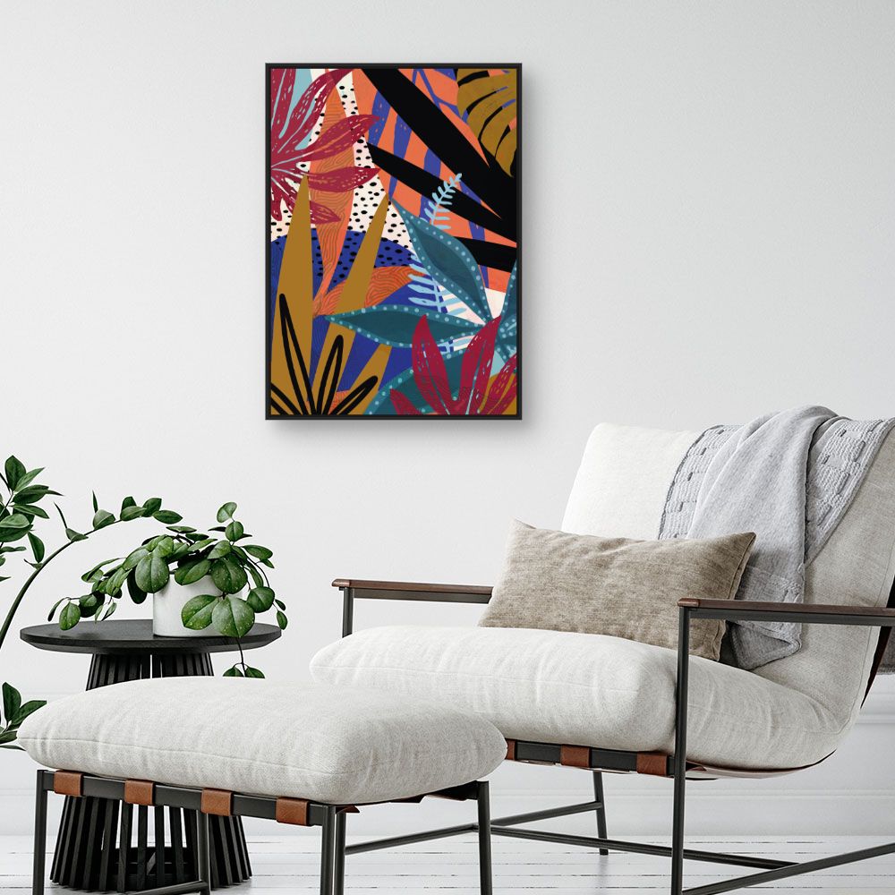 Tableau Feuillage vibrant