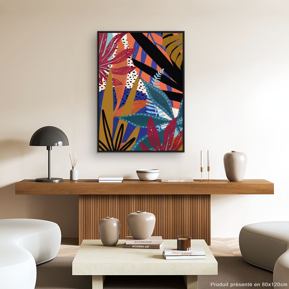 Tableau Feuillage vibrant