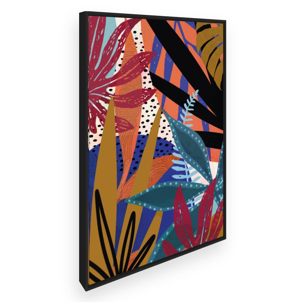 Toile Feuillage vibrant