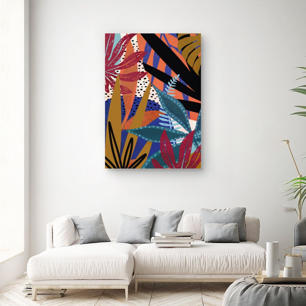 Tableau Feuillage vibrant