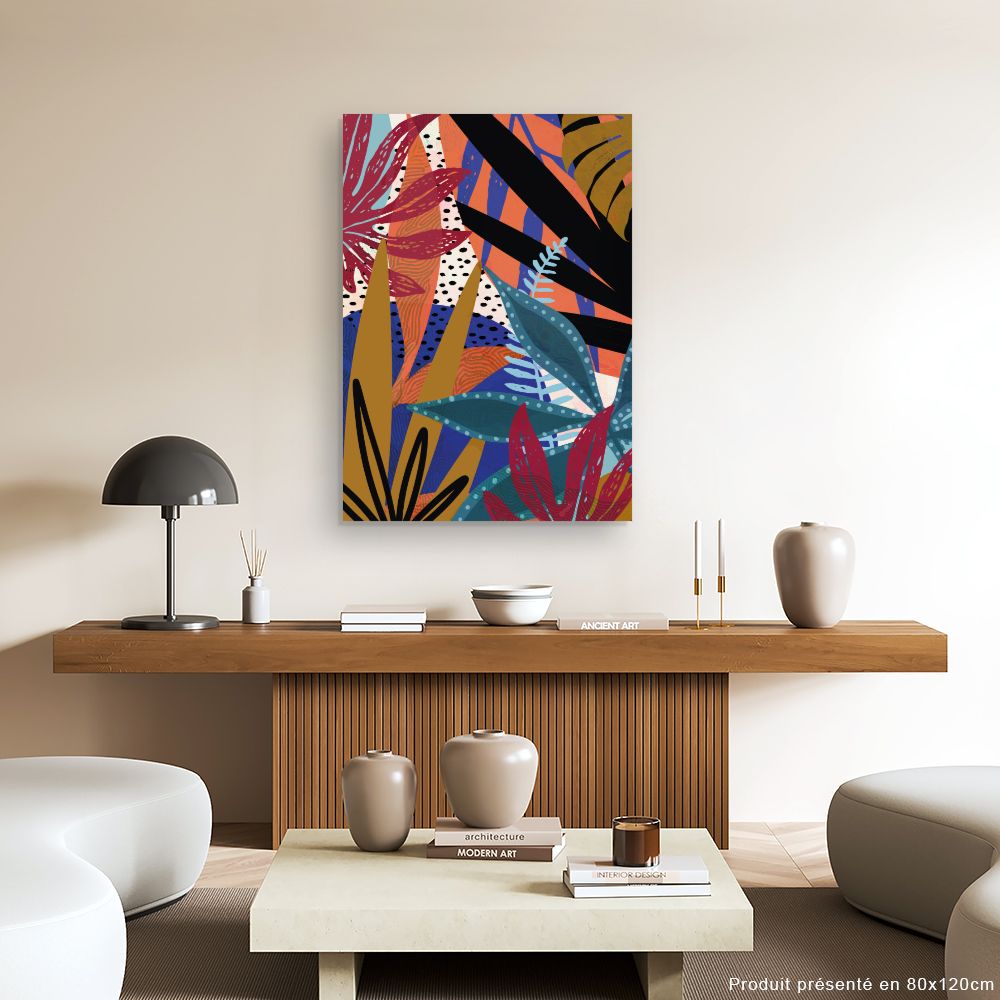 Tableau Feuillage vibrant