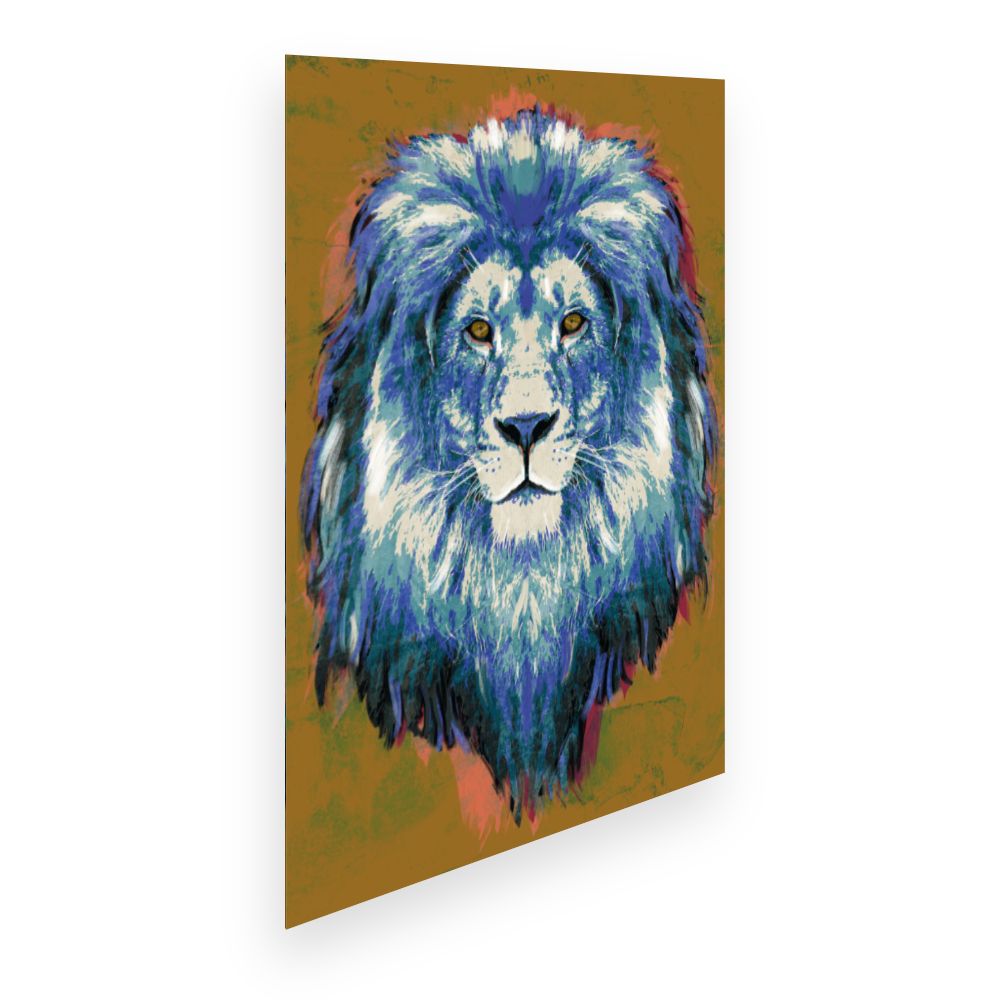 Affiche Lion majestueux