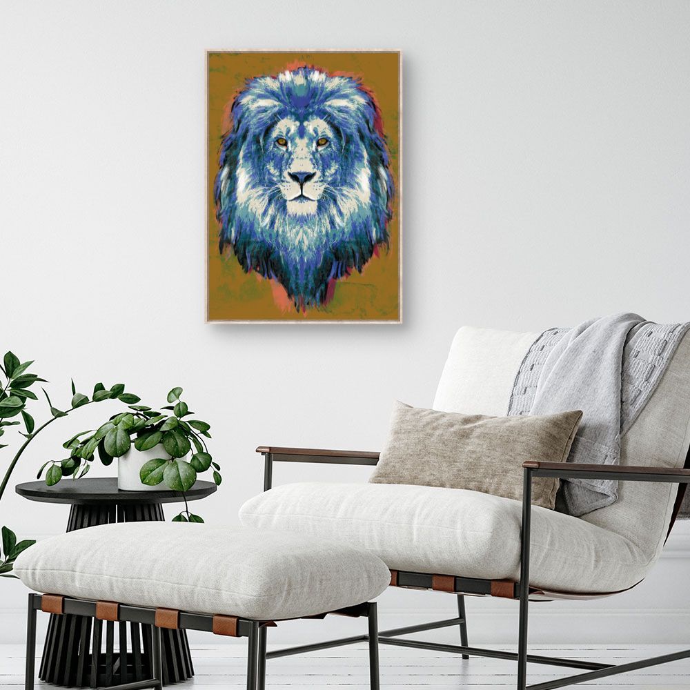 Tableau Lion majestueux