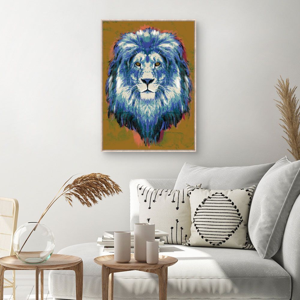 Tableau Lion majestueux