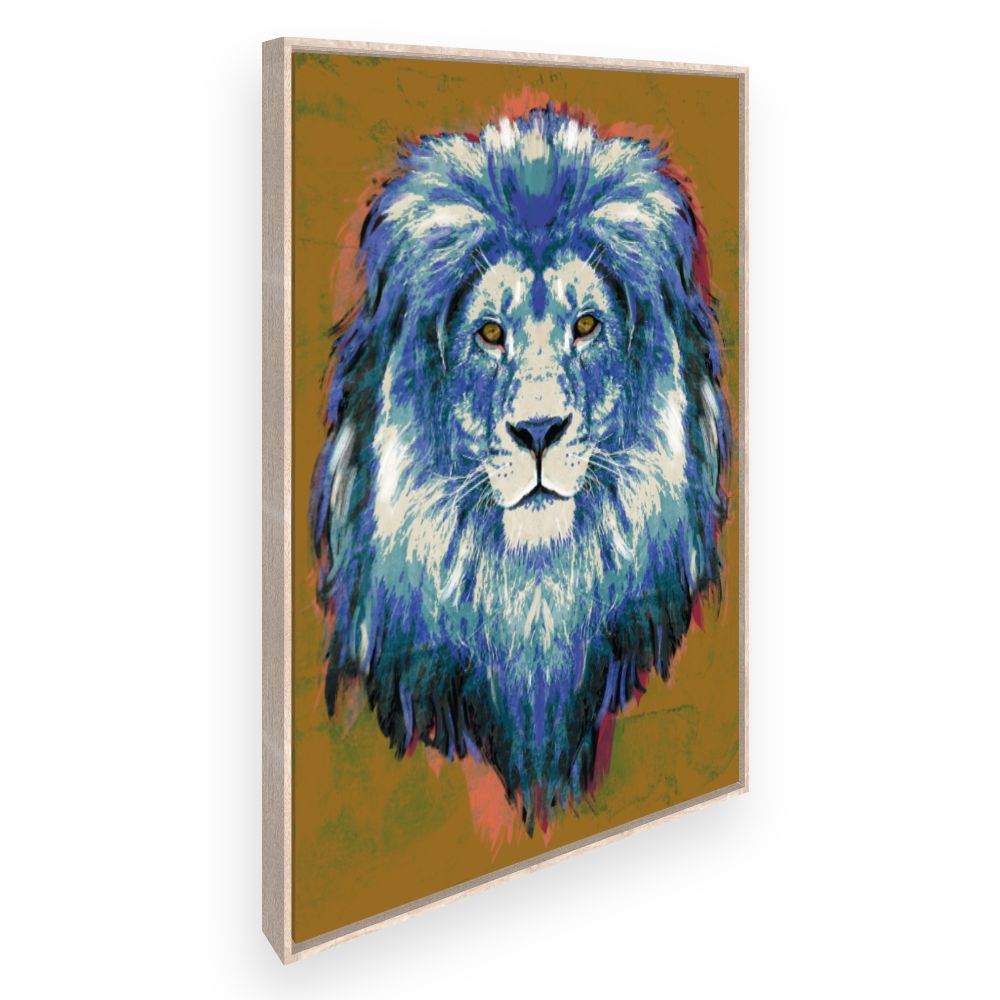 Toile Lion majestueux