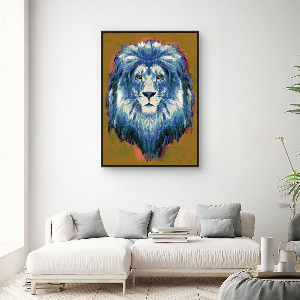Tableau Lion majestueux