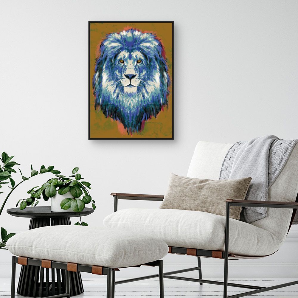 Tableau Lion majestueux